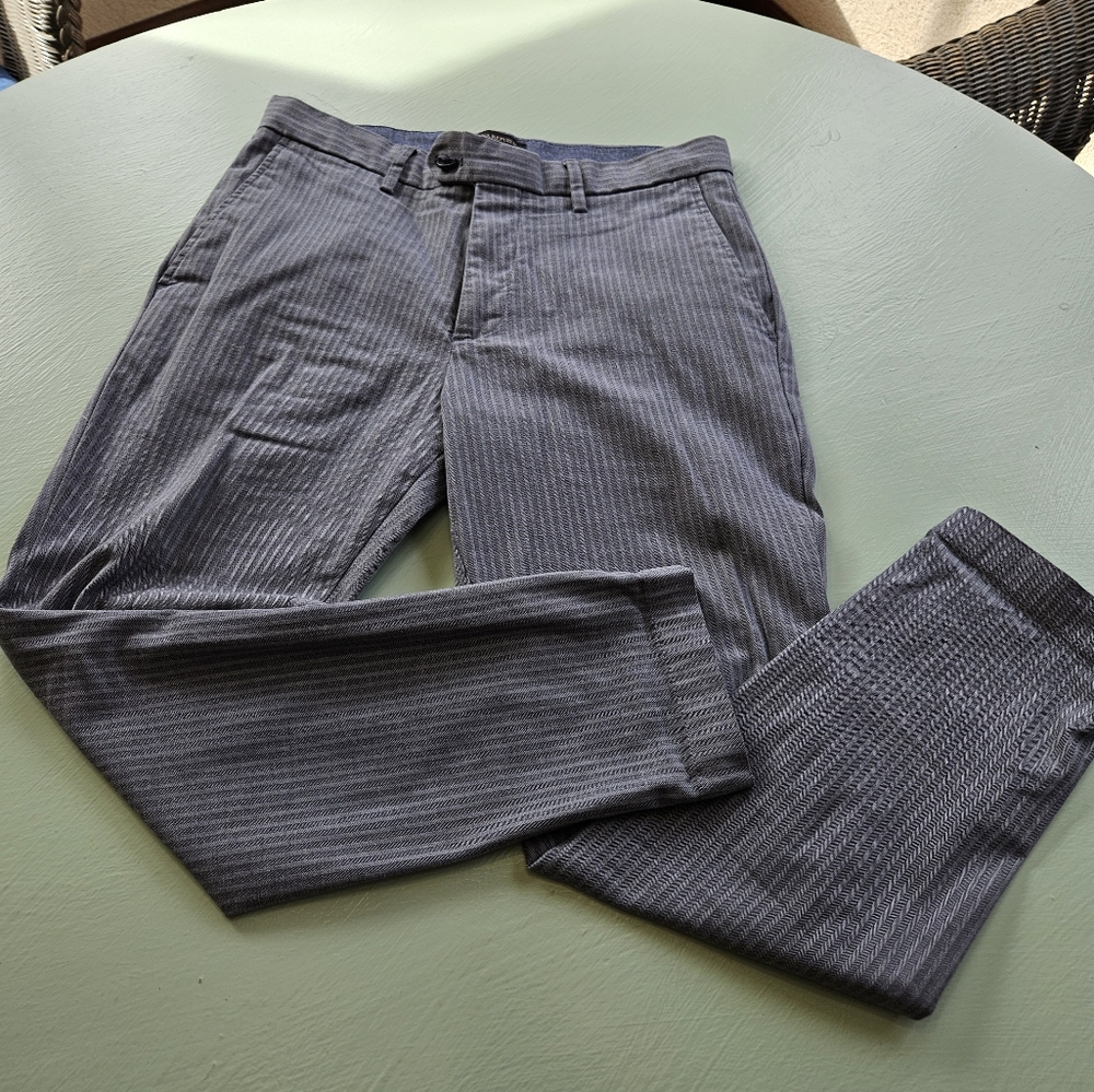 BR Gray Striped Pants 30x30